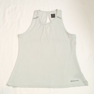 Backcountry Women's Tank Top Sz XL Lightweight Grey/green Hiking Camping Travel